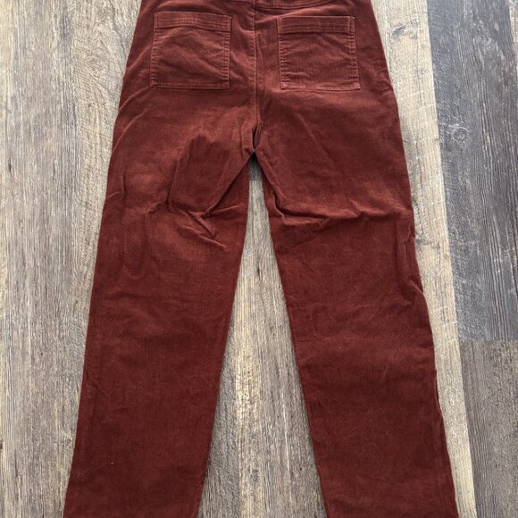 Tribal Women's Corduroy Pants in Rust - Picture 7 of 7